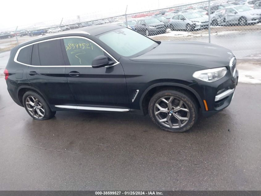 2021 BMW X3 XDRIVE30I - 5UXTY5C05M9F59271