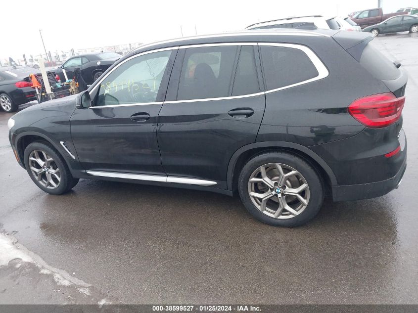 2021 BMW X3 XDRIVE30I - 5UXTY5C05M9F59271