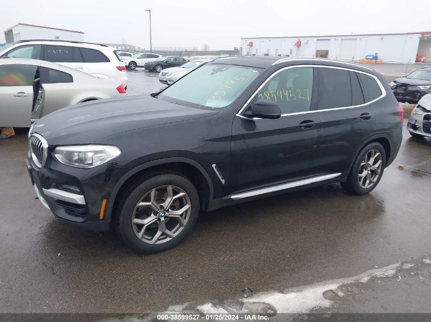 2021 BMW X3 XDRIVE30I - 5UXTY5C05M9F59271