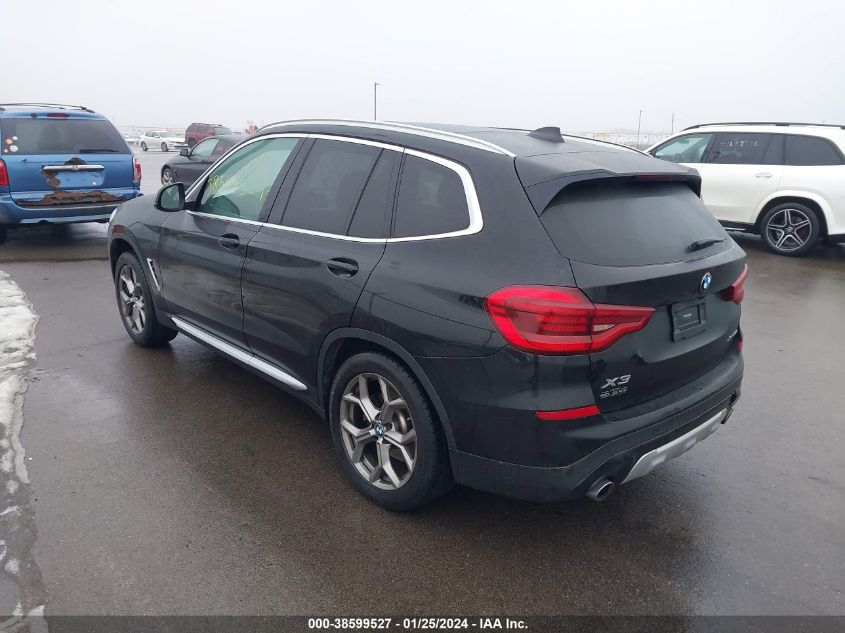 2021 BMW X3 XDRIVE30I - 5UXTY5C05M9F59271