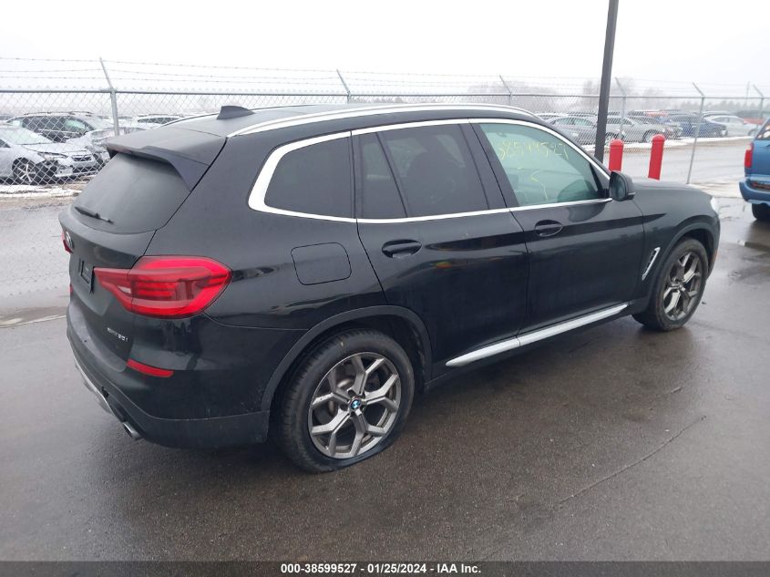 2021 BMW X3 XDRIVE30I - 5UXTY5C05M9F59271