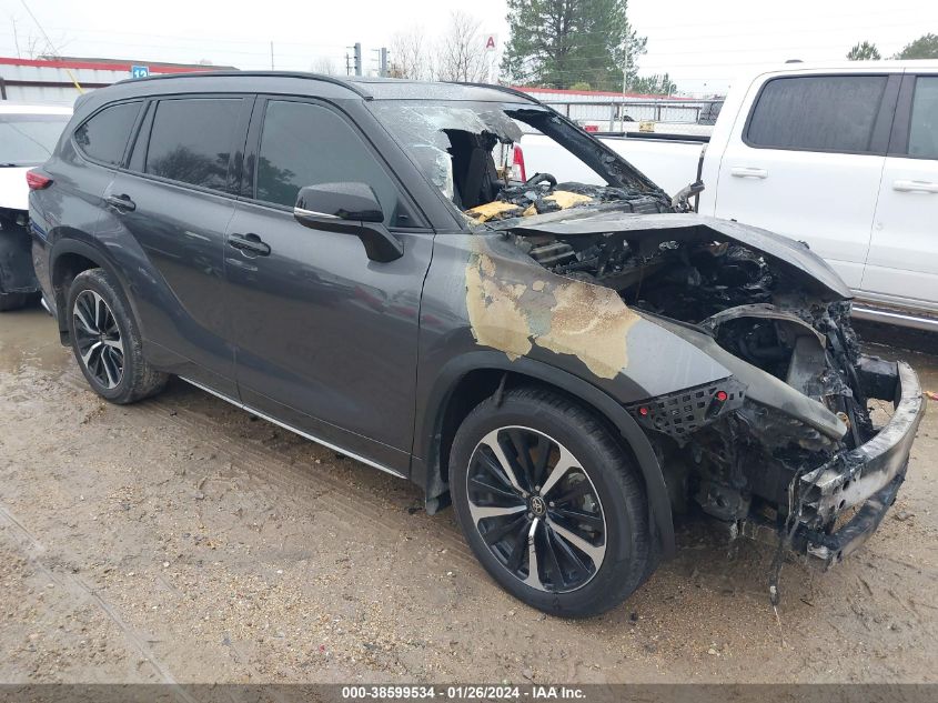 2021 TOYOTA HIGHLANDER XSE - 5TDLZRBH8MS115071