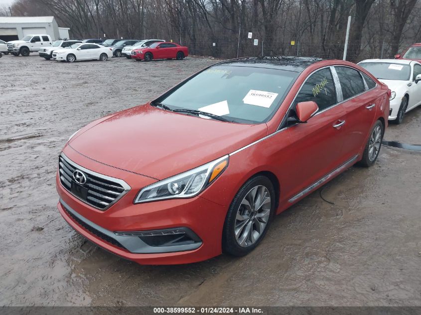 2015 HYUNDAI SONATA LIMITED 2.0T - 5NPE34AB7FH149537