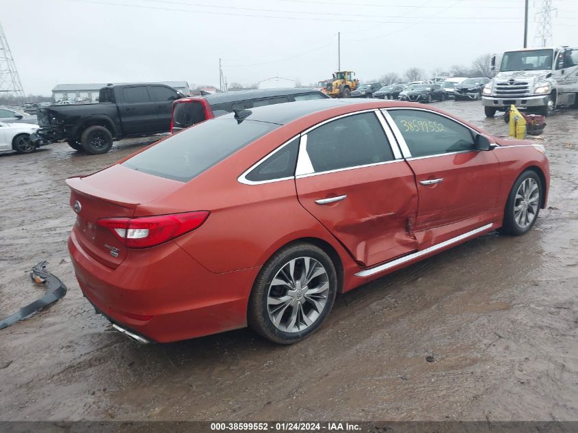 2015 HYUNDAI SONATA LIMITED 2.0T - 5NPE34AB7FH149537