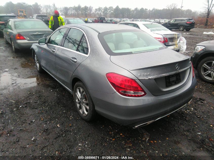 2015 MERCEDES-BENZ C 300 4MATIC/LUXURY 4MATIC/SPORT 4MATIC - 55SWF4KBXFU071150
