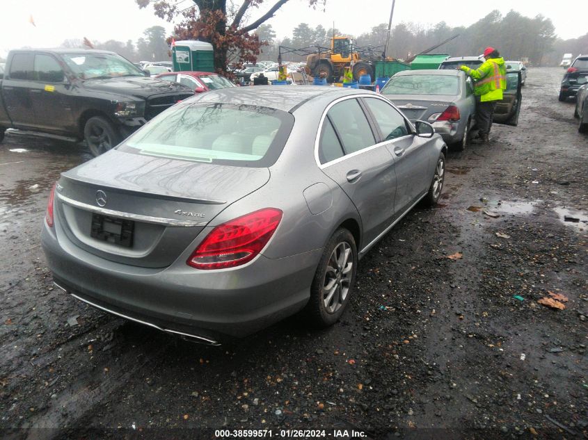 2015 MERCEDES-BENZ C 300 4MATIC/LUXURY 4MATIC/SPORT 4MATIC - 55SWF4KBXFU071150