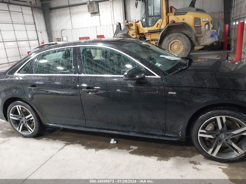 2017 AUDI A4 2.0T PREMIUM - WAUENAF46HN004766