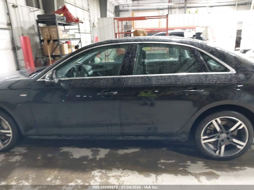 2017 AUDI A4 2.0T PREMIUM - WAUENAF46HN004766