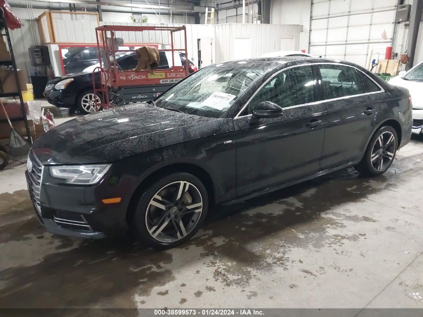 2017 AUDI A4 2.0T PREMIUM - WAUENAF46HN004766