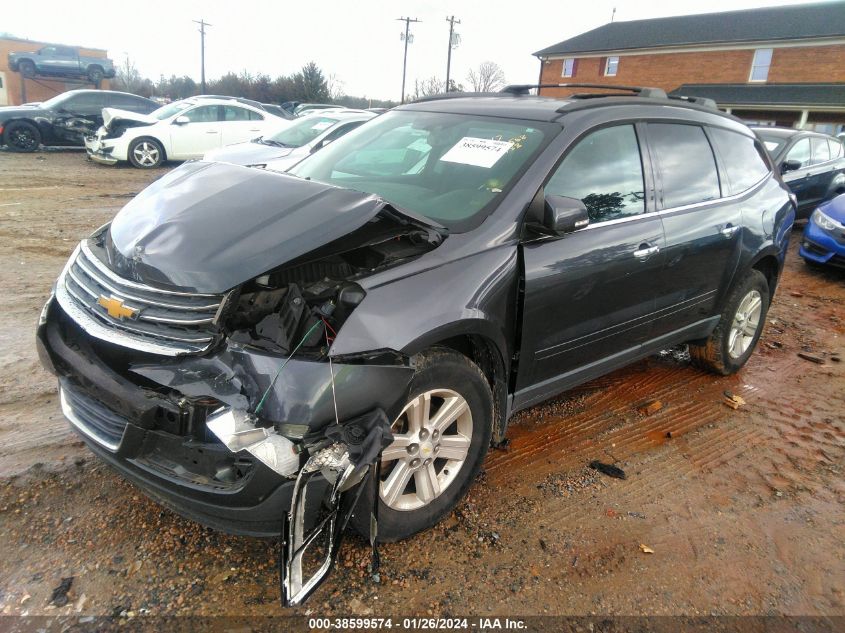 2013 CHEVROLET TRAVERSE LT - 1GNKVGKD5DJ248433