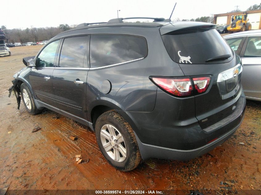 2013 CHEVROLET TRAVERSE LT - 1GNKVGKD5DJ248433