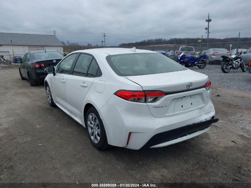 2022 TOYOTA COROLLA LE - JTDEPMAE2N3028620