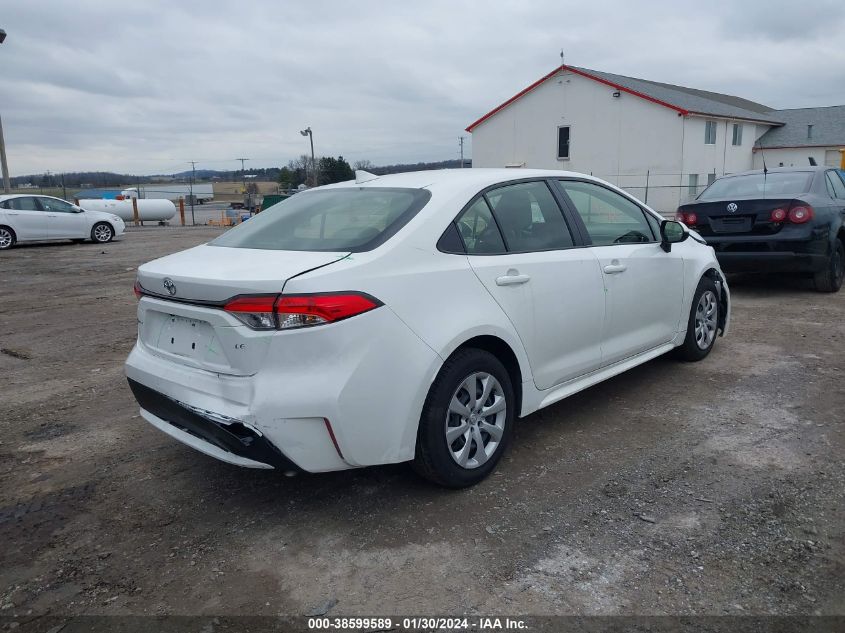 2022 TOYOTA COROLLA LE - JTDEPMAE2N3028620