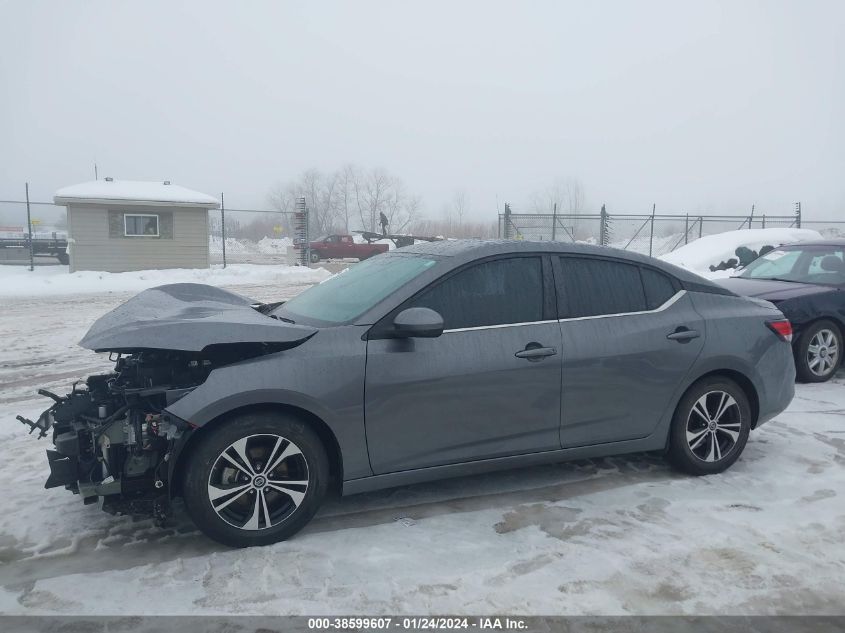 2021 NISSAN SENTRA SV XTRONIC CVT - 3N1AB8CV5MY249607