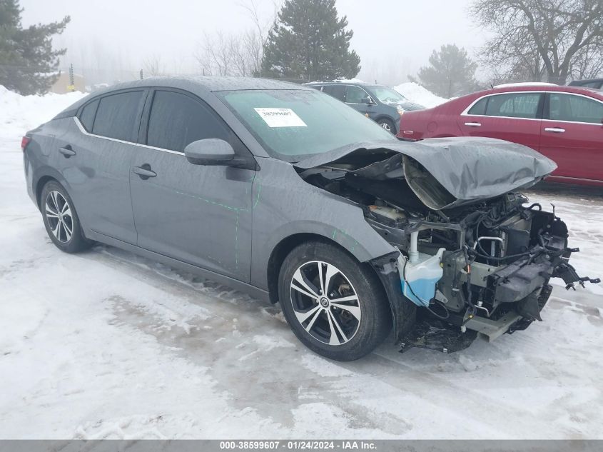 2021 NISSAN SENTRA SV XTRONIC CVT - 3N1AB8CV5MY249607