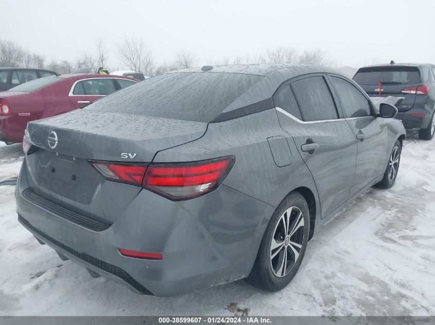 2021 NISSAN SENTRA SV XTRONIC CVT - 3N1AB8CV5MY249607