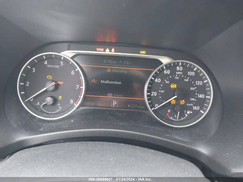 2021 NISSAN SENTRA SV XTRONIC CVT - 3N1AB8CV5MY249607