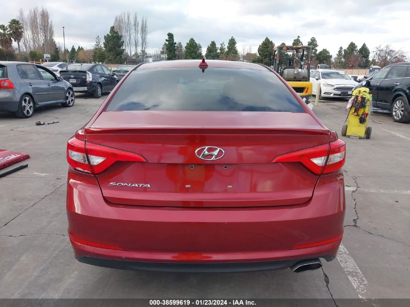 2016 HYUNDAI SONATA SE - 5NPE24AF0GH361543