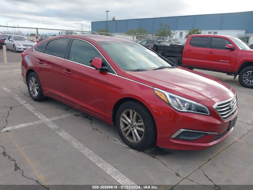 2016 HYUNDAI SONATA SE - 5NPE24AF0GH361543