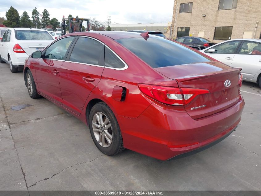 2016 HYUNDAI SONATA SE - 5NPE24AF0GH361543