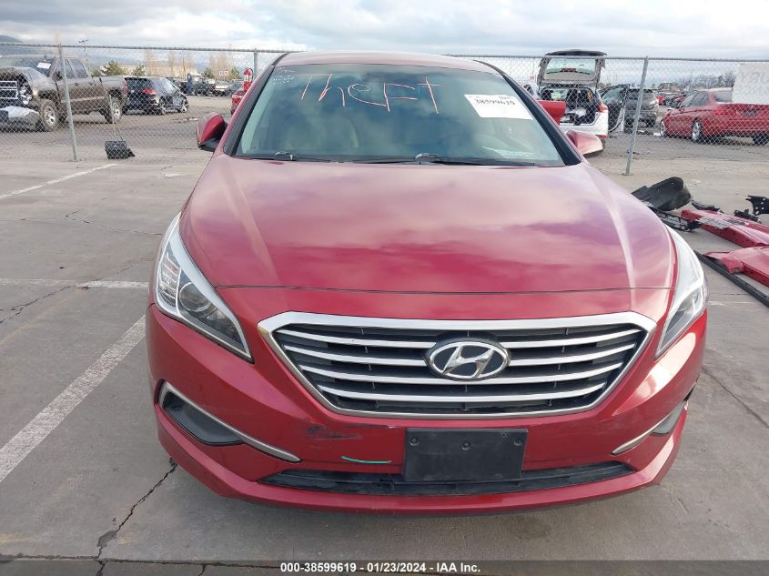 2016 HYUNDAI SONATA SE - 5NPE24AF0GH361543