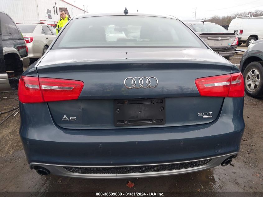 2014 AUDI A6 3.0T PREMIUM PLUS - WAUHGAFC7EN092432