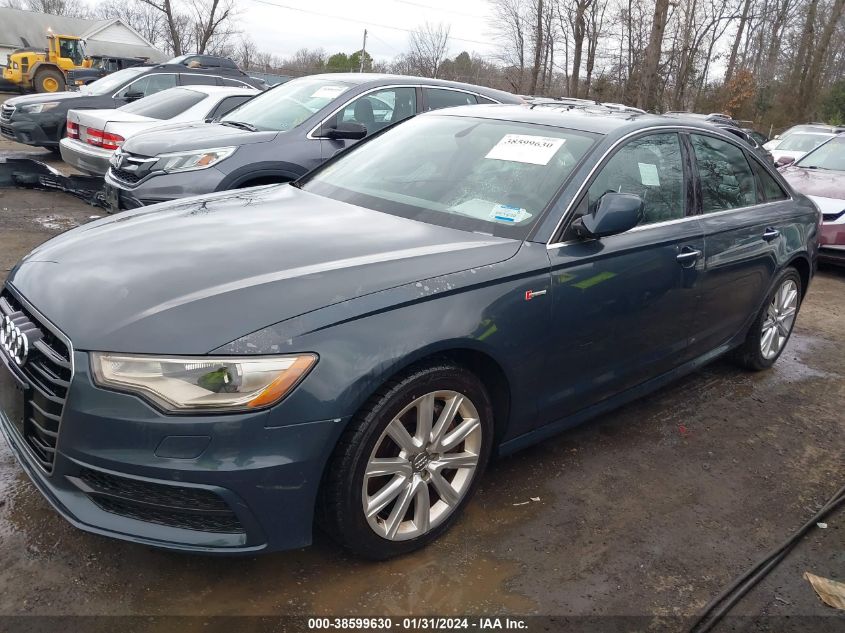 2014 AUDI A6 3.0T PREMIUM PLUS - WAUHGAFC7EN092432