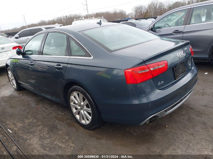 2014 AUDI A6 3.0T PREMIUM PLUS - WAUHGAFC7EN092432
