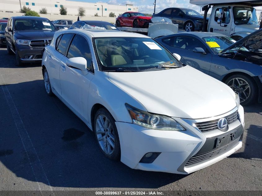 2014 LEXUS CT 200H - JTHKD5BH7E2183744