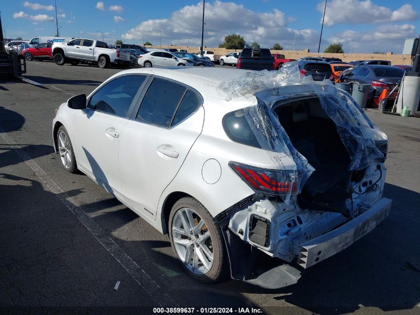 2014 LEXUS CT 200H - JTHKD5BH7E2183744