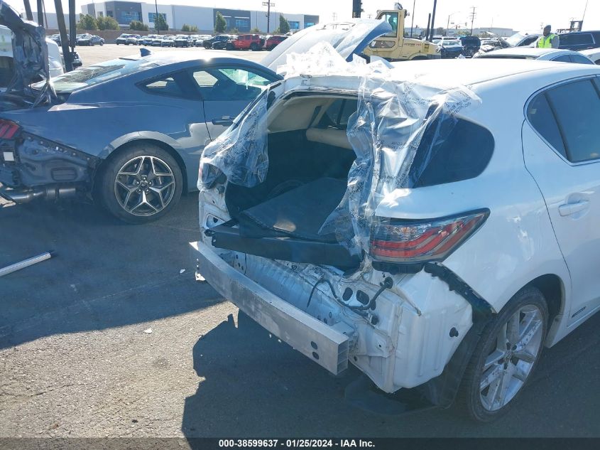 2014 LEXUS CT 200H - JTHKD5BH7E2183744