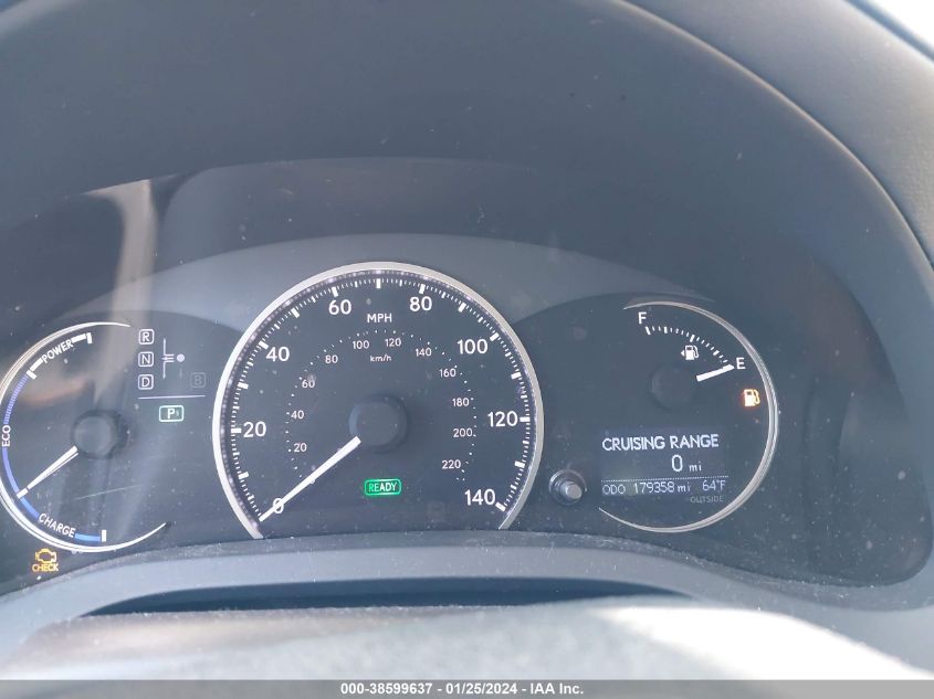 2014 LEXUS CT 200H - JTHKD5BH7E2183744