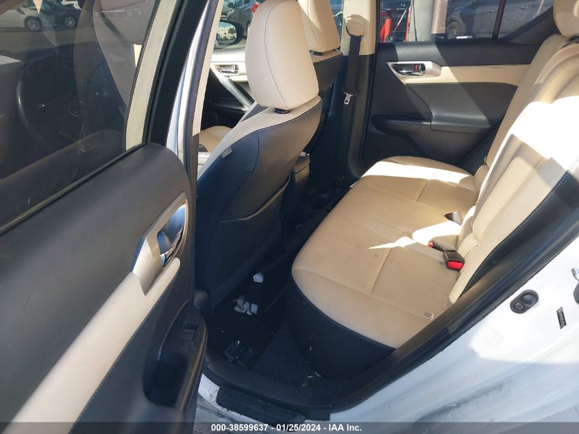 2014 LEXUS CT 200H - JTHKD5BH7E2183744