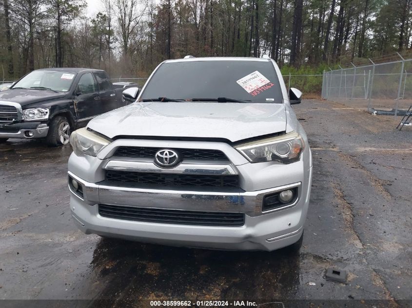 2014 TOYOTA 4RUNNER LIMITED - JTEZU5JR5E5067091