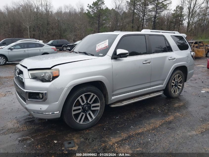 2014 TOYOTA 4RUNNER LIMITED - JTEZU5JR5E5067091