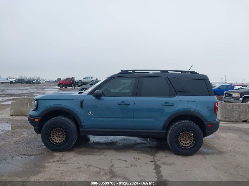 2022 FORD BRONCO SPORT OUTER BANKS - 3FMCR9C69NRD10822