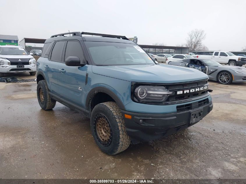 2022 FORD BRONCO SPORT OUTER BANKS - 3FMCR9C69NRD10822