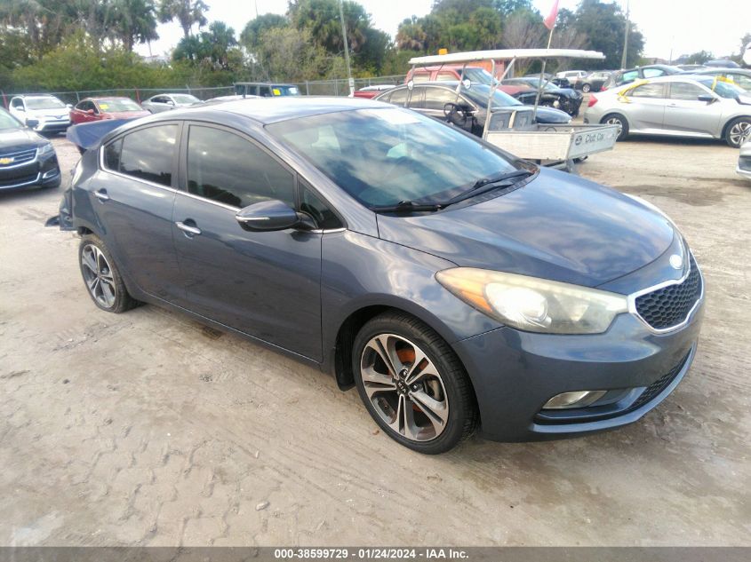 2014 KIA FORTE EX - KNAFX4A80E5106697