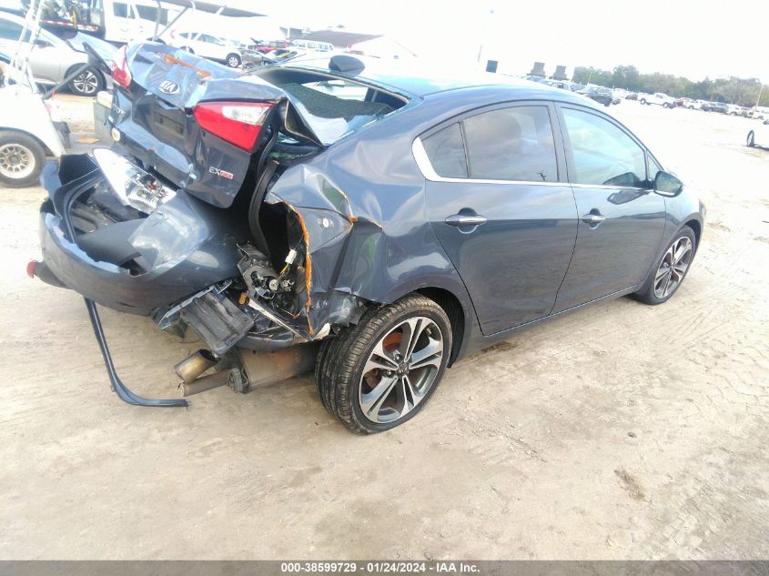 2014 KIA FORTE EX - KNAFX4A80E5106697