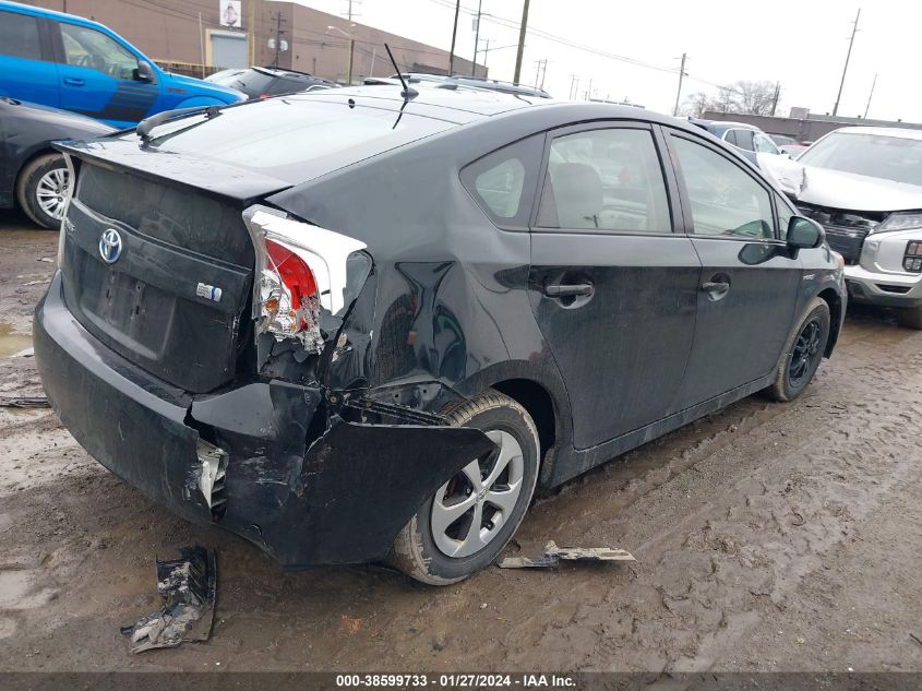 2013 TOYOTA PRIUS TWO - JTDKN3DU6D1635720