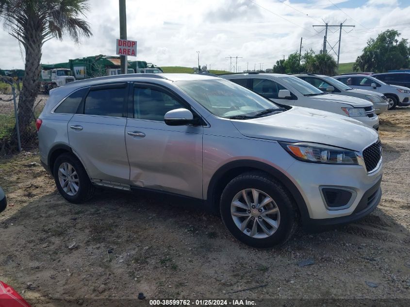 2017 KIA SORENTO 2.4L LX - 5XYPG4A34HG217776