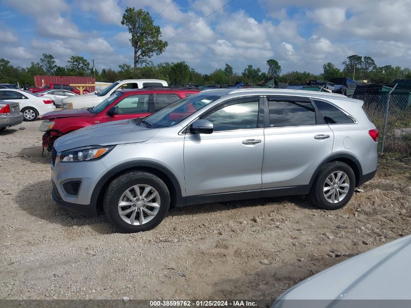 2017 KIA SORENTO 2.4L LX - 5XYPG4A34HG217776