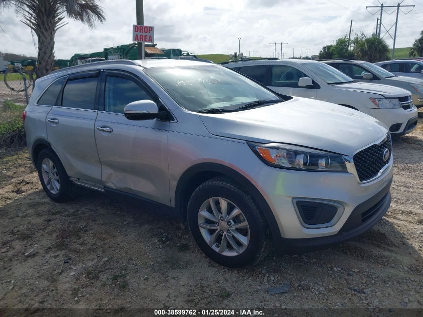 2017 KIA SORENTO 2.4L LX - 5XYPG4A34HG217776