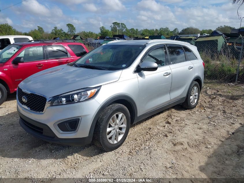 2017 KIA SORENTO 2.4L LX - 5XYPG4A34HG217776