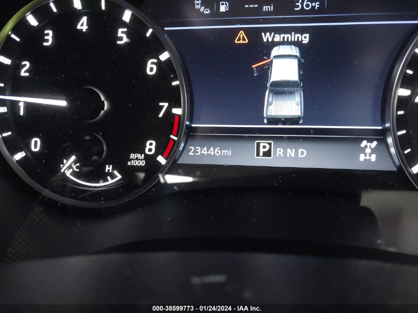 2022 NISSAN FRONTIER S 4X4 - 1N6ED1EK1NN663692