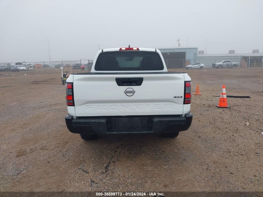 2022 NISSAN FRONTIER S 4X4 - 1N6ED1EK1NN663692