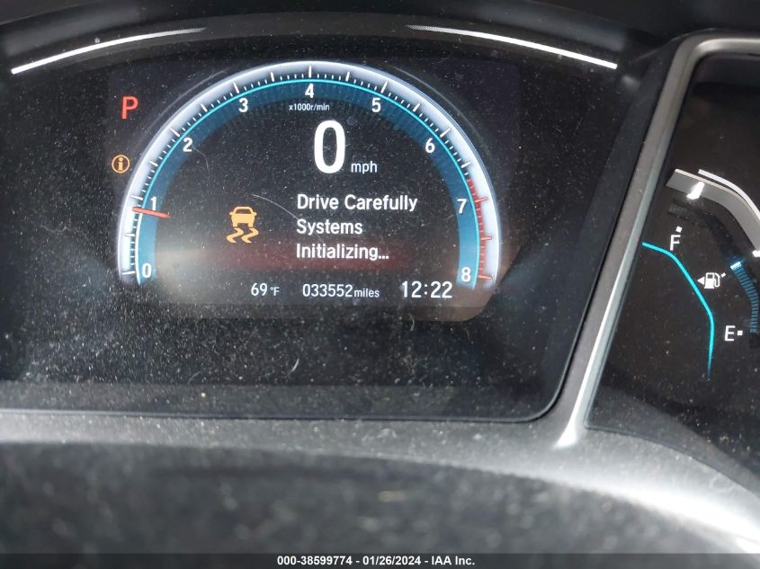 2018 HONDA CIVIC EX - 2HGFC2F78JH582669
