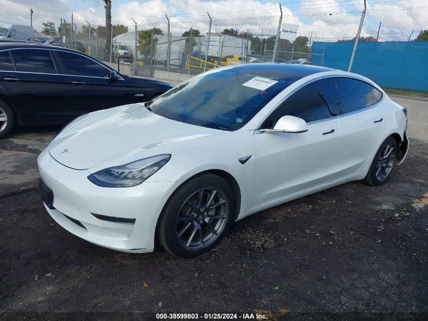 2020 TESLA MODEL 3 STANDARD RANGE PLUS REAR-WHEEL DRIVE/STANDARD RANGE REAR-WHEEL DRIVE - 5YJ3E1EA6LF706241