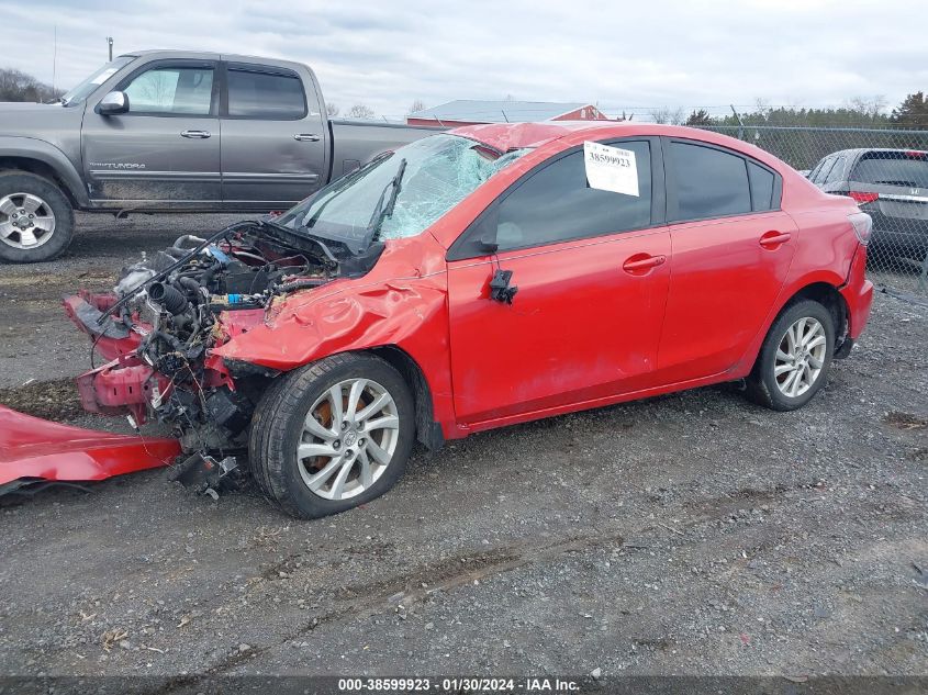 2013 MAZDA MAZDA3 I TOURING - JM1BL1V71D1819112