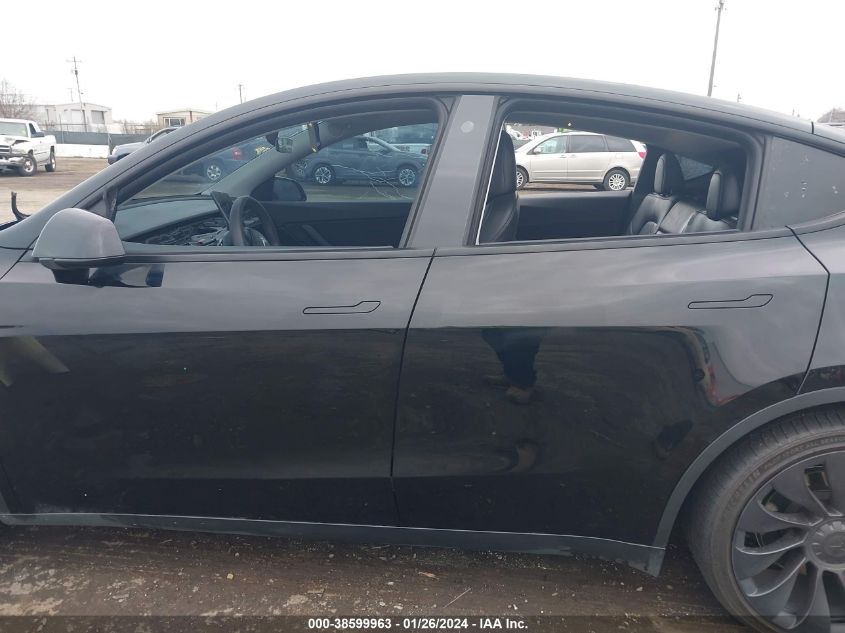 2022 TESLA MODEL Y PERFORMANCE DUAL MOTOR ALL-WHEEL DRIVE - 7SAYGDEF6NF336153